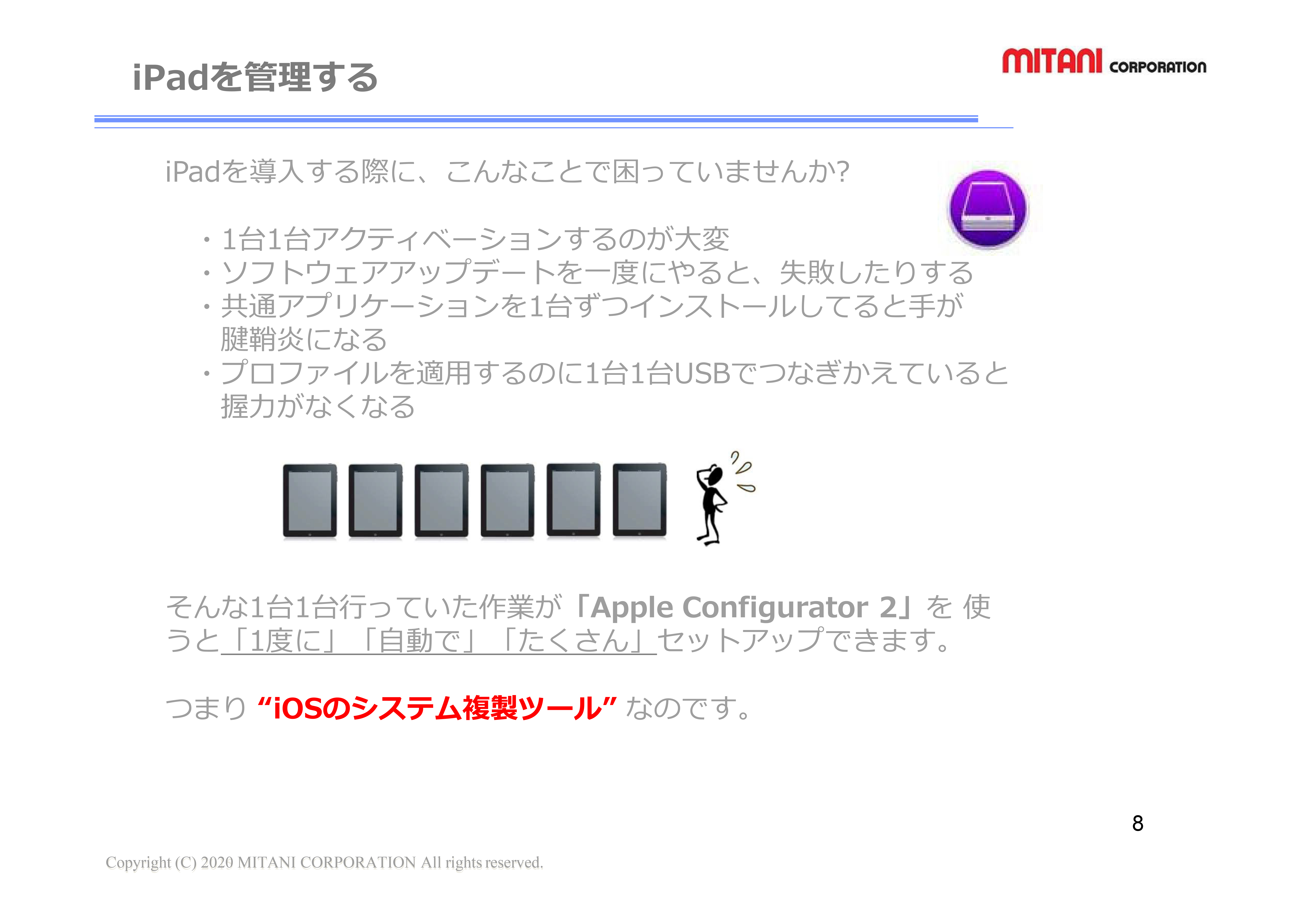 iOSのシステム複製ツール